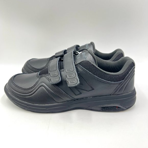 New Balance Womens Size 9 813 V1 Black Hook & Loop Walking Sneakers Shoes - Picture 4 of 11
